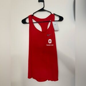 Nike Red Dri-FIT Tennis Club Tank
